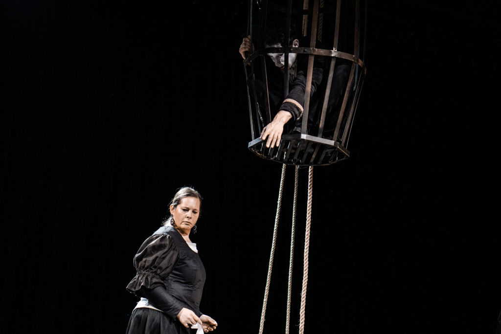 Muriel Darras et Loïc Carcassès dans Othello